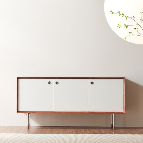 베르크 원목 거실장 1500