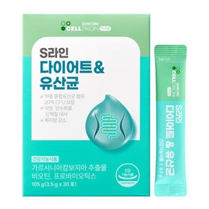 셀트리온스킨큐어 이너랩 S라인 다이어트 유산균 30포 (1개)_이미지