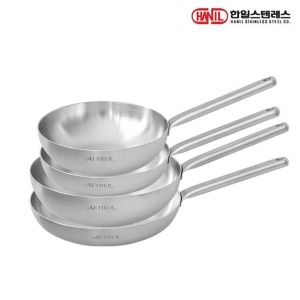 에테르 통5중 IH 무연마제 프라이팬 4종 (팬24,28+궁중24,28)