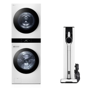LG전자 트롬 오브제컬렉션 워시타워 WL21WDU + 청소기 <b>AX927BHE</b>