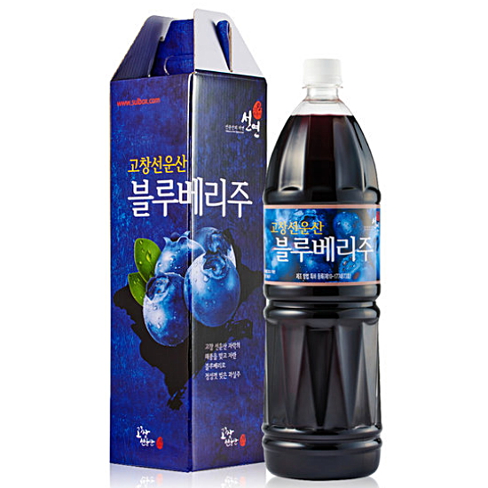 고창선운산 블루베리주 1.8L