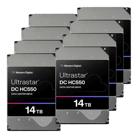 Ultrastar DC HC550 패키지 7200/512M WUH721814ALE6L4