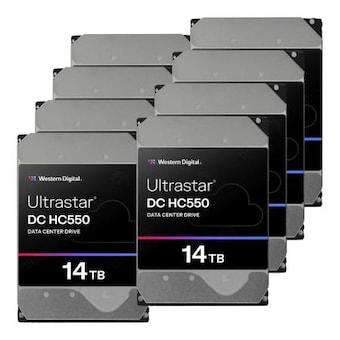 Western Digital Ultrastar DC HC550 패키지 7200/512M WUH721814ALE6L4
