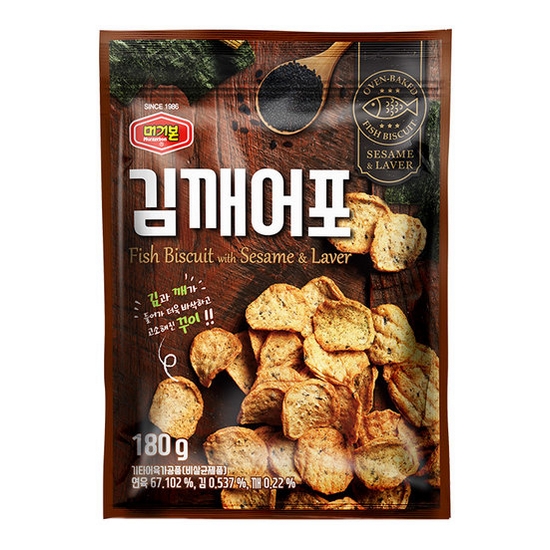 머거본 김깨어포 180g (8개)_이미지