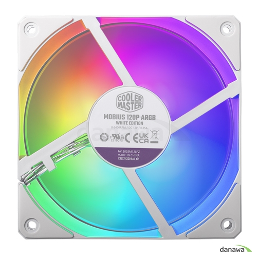 쿨러마스터 Mobius 120P ARGB White Edition_이미지