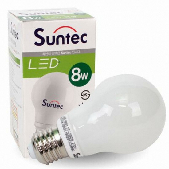 LED 백열타입 벌브전구 주광색 8W