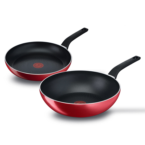 테팔 ㅤ인덕션 스타트앤쿡 후라이팬 2종세트 (팬24+웍28)_이미지