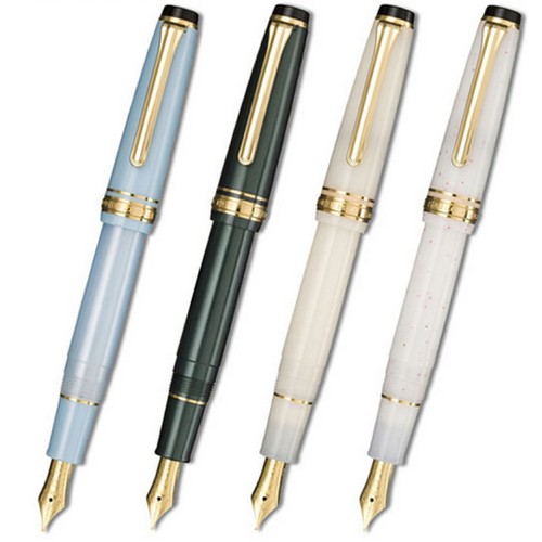 세일러 프로기어 슬림 사계 만년필 14K