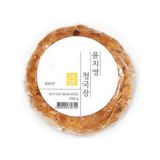 알알이푸드 윤지영 청국장 200g (4개)_이미지