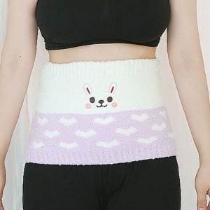 러브핑코 러브핑코 캐릭터 배 허리 워머 보온 수면 바디 복대_이미지