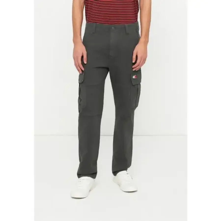 타미힐피거 토미 진스 소니 카고 바지 워시드 블랙 7268103_이미지