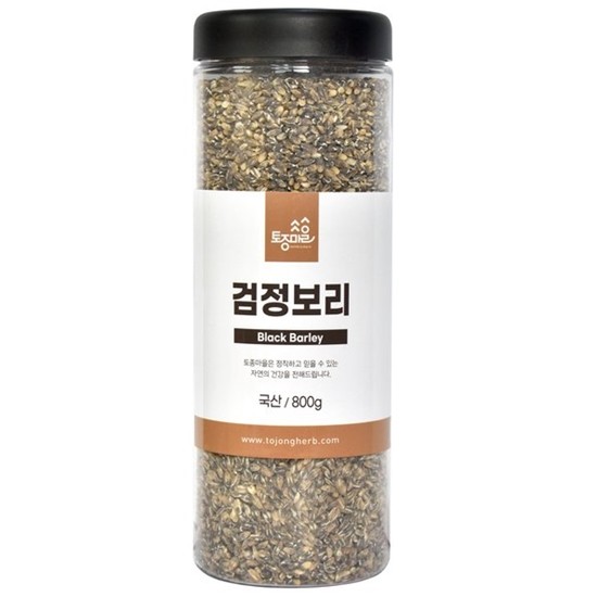 토종마을 국산 검정보리 800g (1개)_이미지