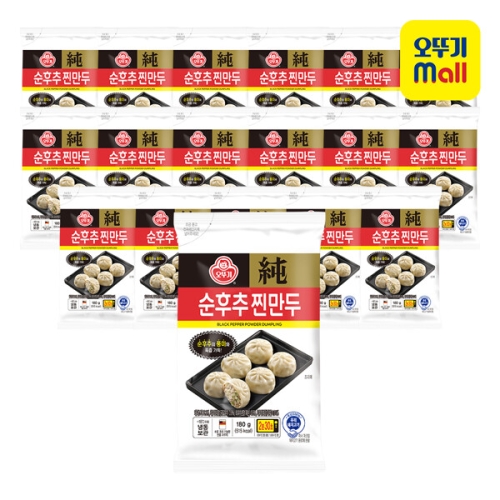 오뚜기 순후추 찐만두 180g (18개)