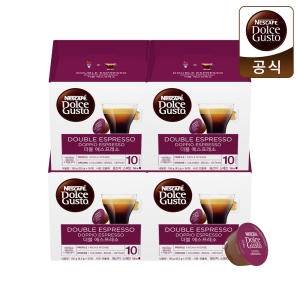 네슬레 네스카페 돌체구스토 더블 에스프레소 캡슐커피 16캡슐 (4팩)_이미지