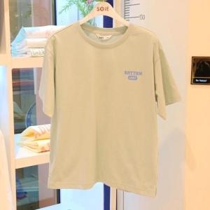 주니어 초 할인 5 5부 헤드셋 베어 티셔츠 22M1417 MT 155