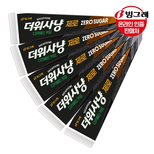 빙그레 더위사냥 제로 디카페인 커피 140ml (24개)_이미지