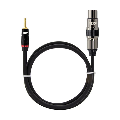 탑라인에이치디 HDTOP HT-TP 국산 3.5mm 스테레오 to XLR 캐논 암 케이블 (15m, HT-TP239)