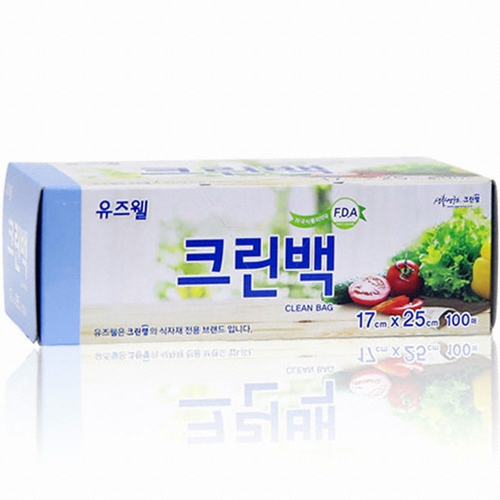 크린랲 유즈웰 크린백 17X25cm (미니) 100매 (1개(100매))