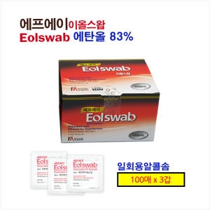 에프에이 이올스왑 알콜솜 300매 일회용 알콜솜_이미지