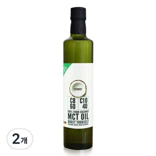어니스트 코코넛 MCT 오일 C8C10 500ml 2개