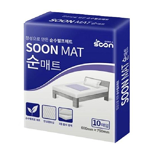 순 순매트 성인용기저귀 깔개매트 10개 (1팩(10개))_이미지