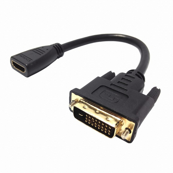 HDMI to DVI (F/M) 변환 젠더 (ML-H018)