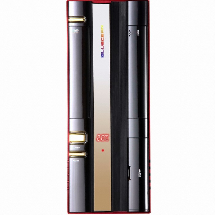 BLUECEAN 스페셜 책꽂이 레드라인골드_이미지