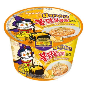 삼양식품 4가지 치즈 불닭볶음면 110g (6개)_이미지