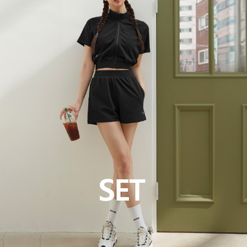 젝시믹스 와플 텍스처드 SET XTFGJ02J2_XTFSH05J2