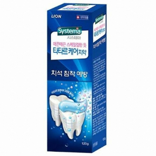CJ라이온 시스테마 타타르 치약 120g (14개)
