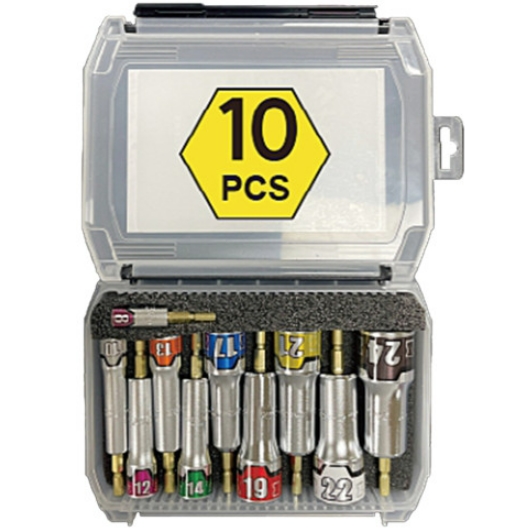 KTC 비트소켓 세트 8~24mm BZP-10PCS (10pcs)_이미지