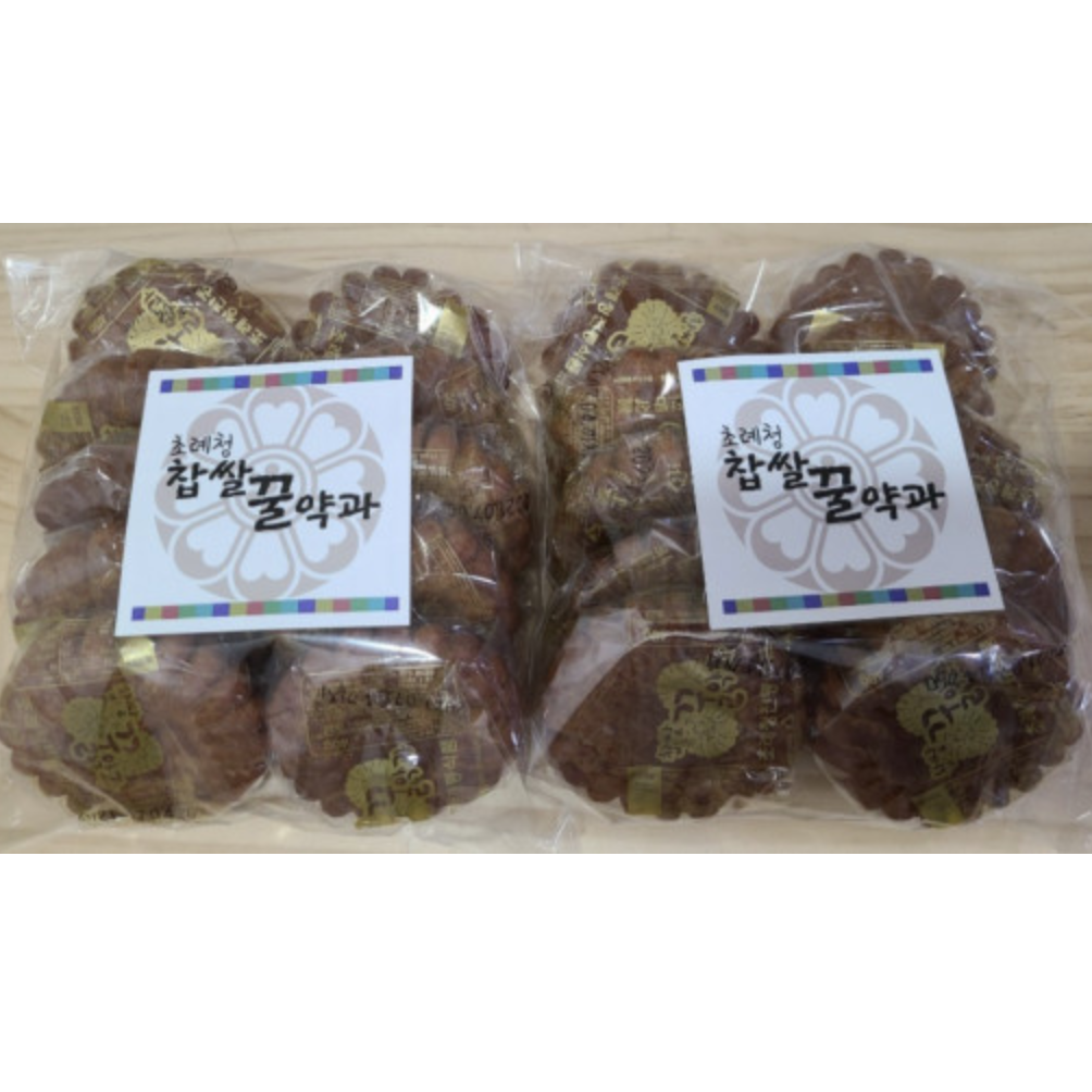 초례청 꿀 찹쌀 약과 40g (15개)_이미지