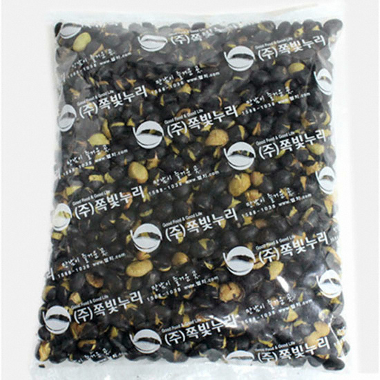 쪽빛누리 볶음 검정콩 500g (1개)_이미지