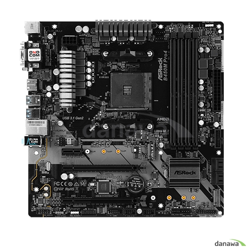 ASRock B450M PRO4 디앤디컴 (벌크)_이미지