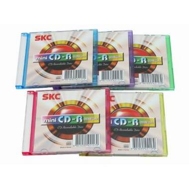 SKC CD-R 200MB 48x 슬림 컬러 (10장)_이미지
