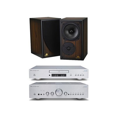캠브리지오디오 Azur 550A 인티앰프 + Azur 550C CD플레이어 + 캐슬 Richmond 3i