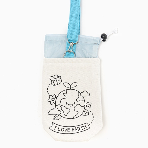 민화샵 텀블러 백 고급형 지구 UDPFB0337