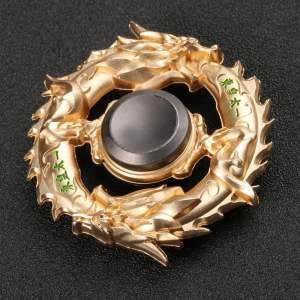 드래곤 고급 피젯 핑거 메탈 핸드 골드 피젯스피너 BAA080306 장난감