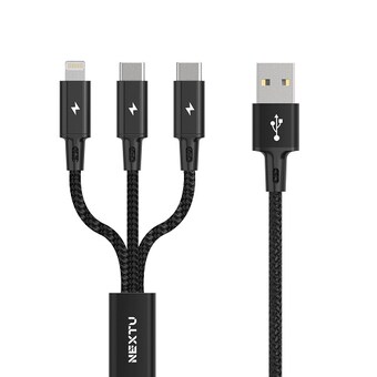 이지넷유비쿼터스 NEXTU NEXT-MLC 3in1 멀티 케이블