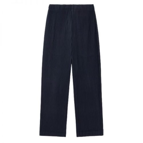 LF TNGT Yoyogi Pleats Tapered-fit Pants Navy TNPA6E114N2