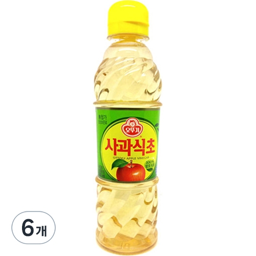 오뚜기 사과식초 500ml (6개)