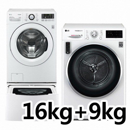 LG전자 트롬 트윈워시 F16WDBWM + RH9WG_이미지