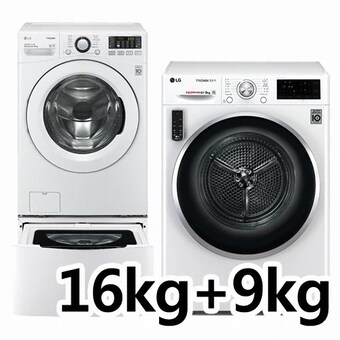 LG전자 트롬 트윈워시 F16WDBWM + <b>RH9WG</b>