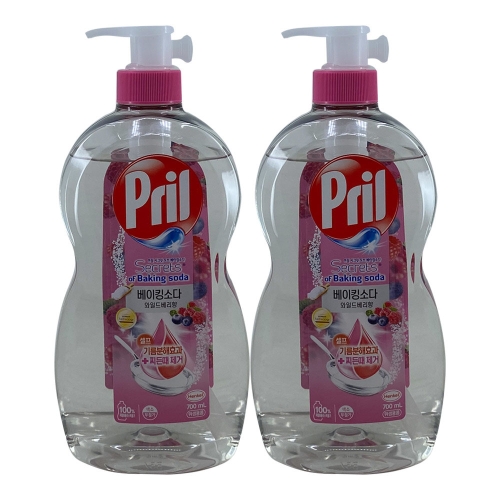 프릴 베이킹소다 주방세제 와일드베리 700ml (2개)_이미지