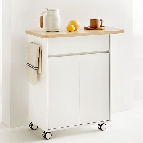 필웰 데일리 이동 조리대 수납장800