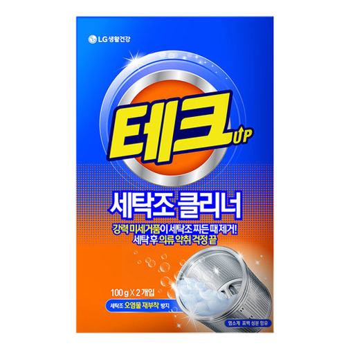 테크 ㅤ세탁조 클리너 100g 2개입 (1개)_이미지