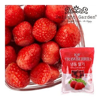 딜라잇가든 <b>냉동</b> <b>딸기</b> 1kg (국내산)