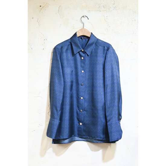 비꼴리끄 실크프린트 셔츠 블라우스 B232WB2010_이미지