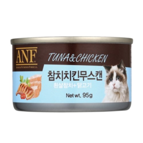  ANF 캣 참치치킨무스 캔 95g [24개]