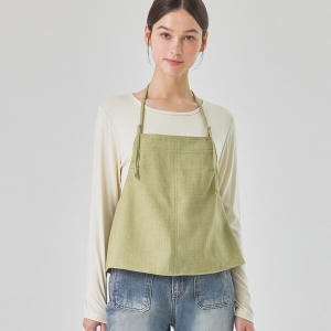 아이올리 매긴 뷔스티에레이어드티셔츠_PBMF4F1TS6531